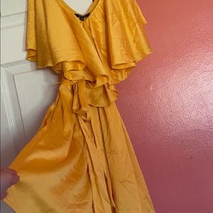 Grecian XOXO marmalade dress